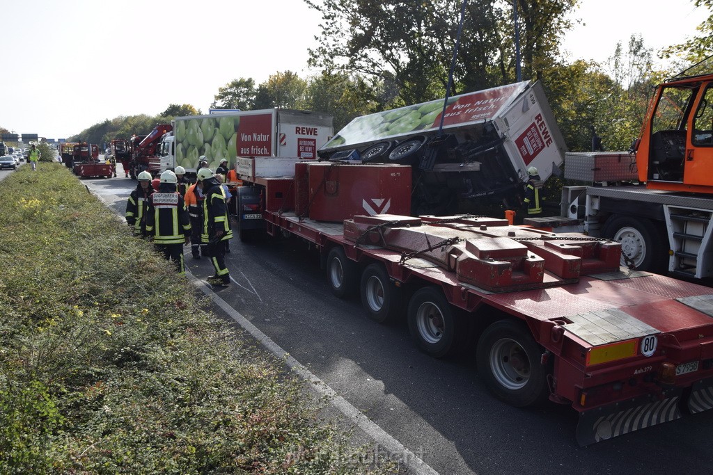 Schwerer VU PKlemm A 57 Rich Innenstadt Hoehe Koeln Chorweiler P202.JPG - Miklos Laubert